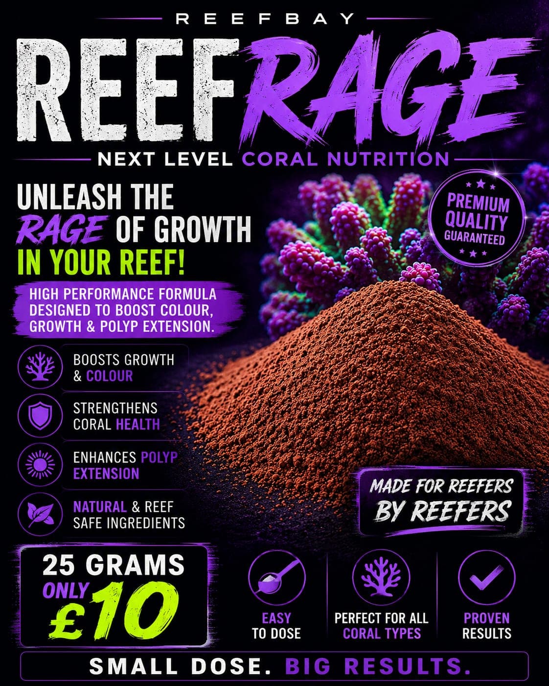 ReefRage Coral Nutrition 25g